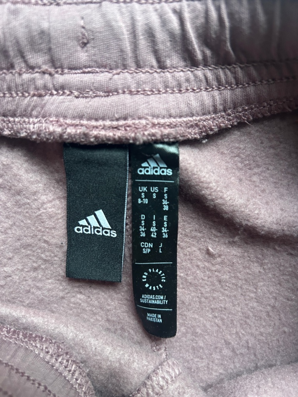 adidas Women’s All SZN Fleece Shorts - Picture 4 of 5